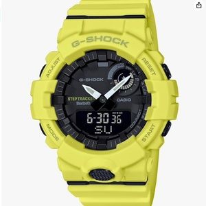 G-SHOCK GBA-800 Series Smartwatch - YELLOW (Hard to find). New With Tags
